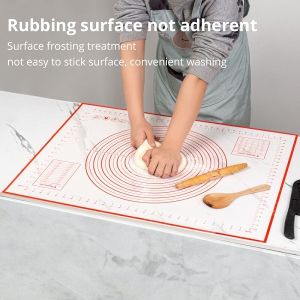 Elting Deig Matte Silikon Bakematte Pizza Kake Deig Kjøkken Matlaging Grill Gadgets Baketøy
