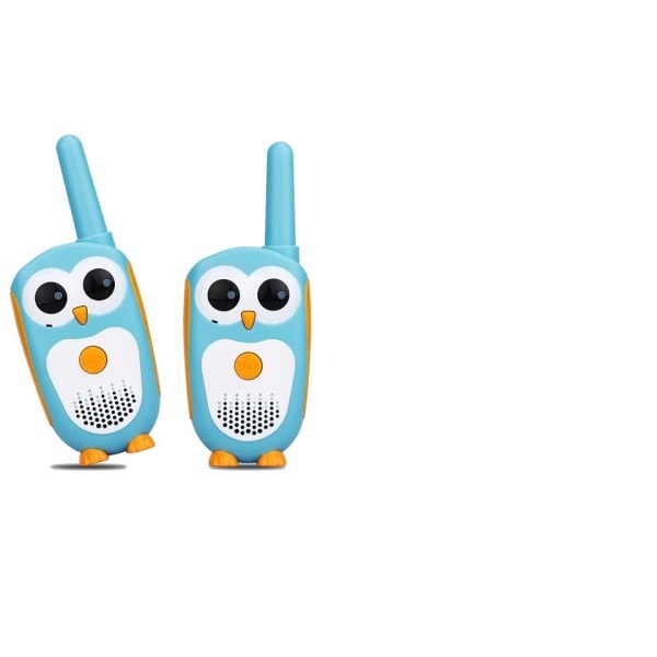 RT30 Walkie Talkie Barn 2st Tecknad Uggla Barn's radio Toy Walkie-talkie