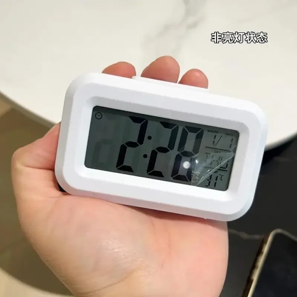 LED Digital Alarm Klocka Bakgrundsbelysning Snooze Data Tid