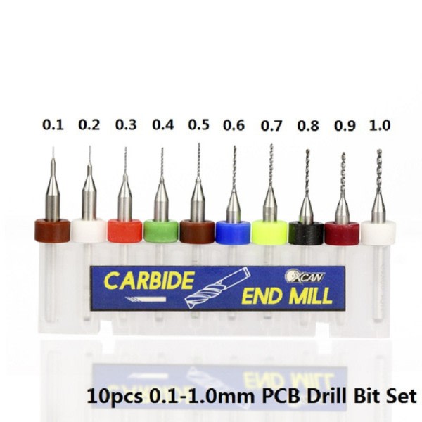 Mini Drill Bit Tungsten Carbide for Printed Circuit Board CNC Drill Bit Machine