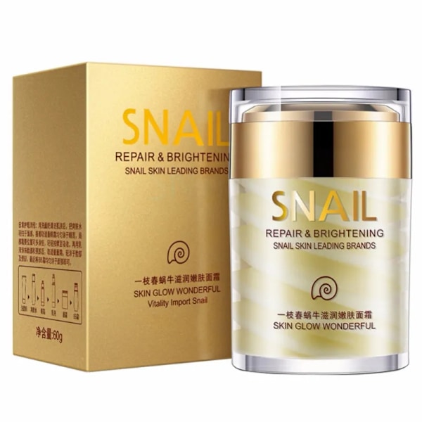 Snegl Collagen Ansigt Creme Hvidning Fugtighed Anti aldring ansigtsbehandling opstrammende creme