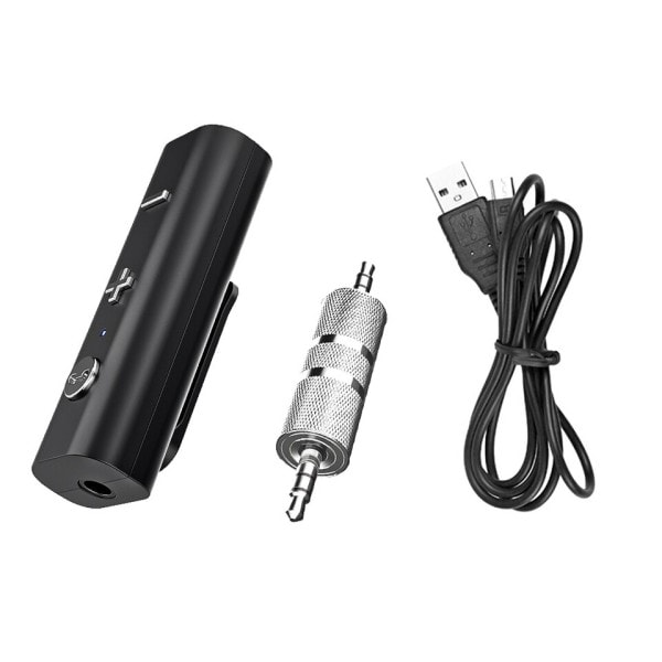 Bluetooth sovitin 5.0 Langaton Bluetooth vastaanotin 3,5mm Jack Kuuloke Aux Bluetooth lähetin ääni