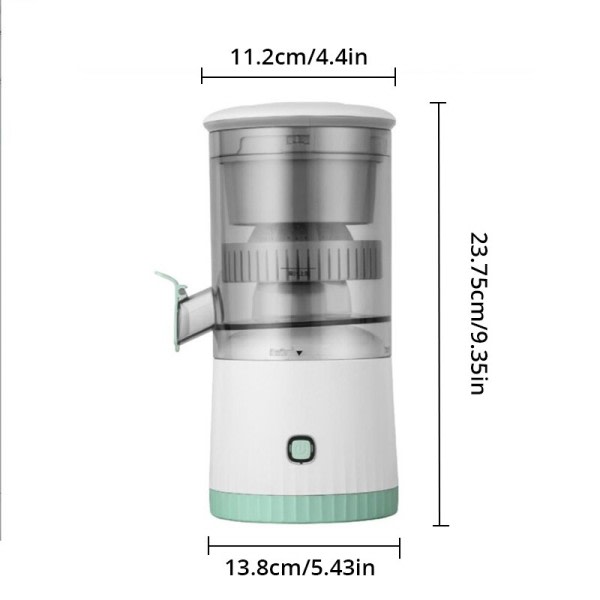 Bærbar usb automatisk juicer liten multifunksjonell juice rester separasjon og lading