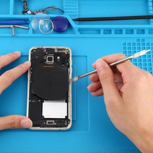8 I 1 Telefon Reparation Verktyg Set Demontering Klingar Metall Remover Hand Verktyg