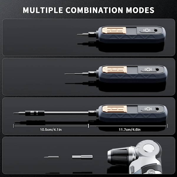 180 in 1 Precision Skruetrækker Set med Pickup Screw Driver Bit