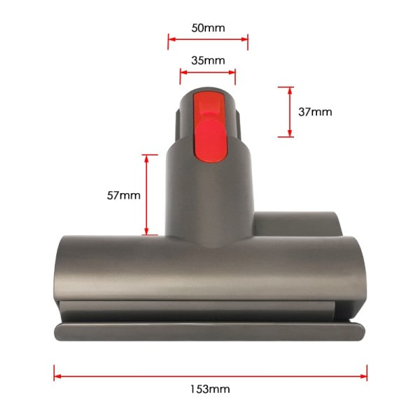 Mini Moottoroitu Työkalu harja pää Dyson V7 V8 V10 V11 puikko pölynimuri puhdistin punkkien poisto imu pää