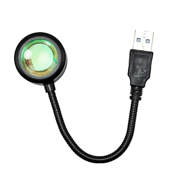 USB auringonlasku valo matkapuhelin puhelin itse valokuvaus valo