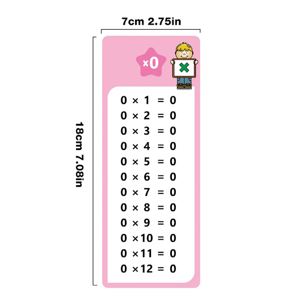 Bedste kvalitet 0-12 Multiplikation Charts Tid Tabel Kort Selv Tjek Matematik Læring VærktøjMontessori Matematisk Uddannelse Undervisning Hjælpemidler