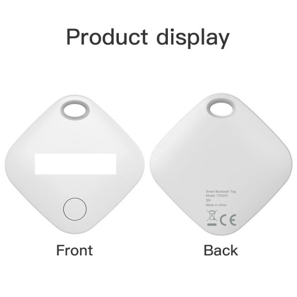 Smart Air Tag Work Findmy App Tracker Bluetooth Long Distance Finder Key Pet locator