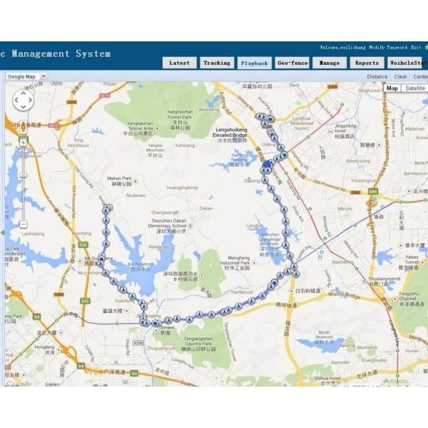 Ajoneuvo Auto Moottori GPS Tracker Seuranta Android IOS APP