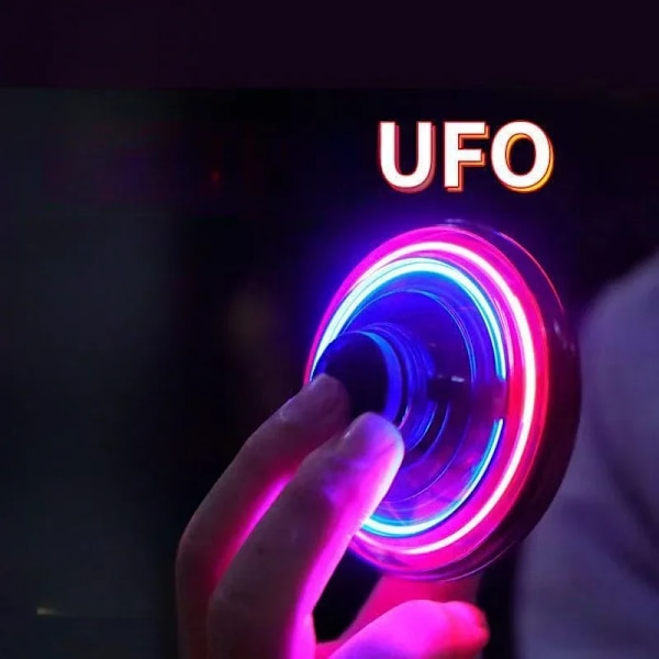 Luova Ulkona Hauska Boomerang Fidget Spinner Käsi ohjattu Mini Drone UFO Lentävä lelu 360 aste pyörivä Magic Lentävä Spinner
