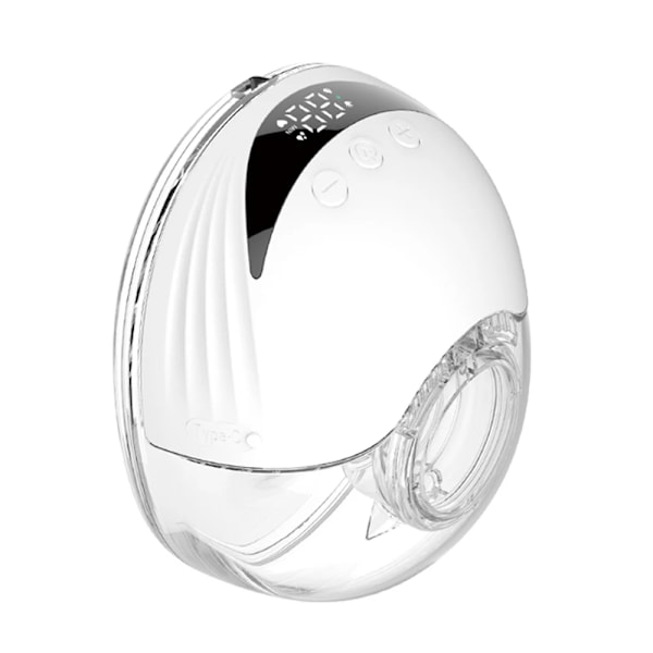 2 pieces Bærbare Bryst Pumpe Hands Free Elektrisk Bryst Pumper Komfort Mælk Opsamler Let med LED Display 4 Modes & 12 Levels