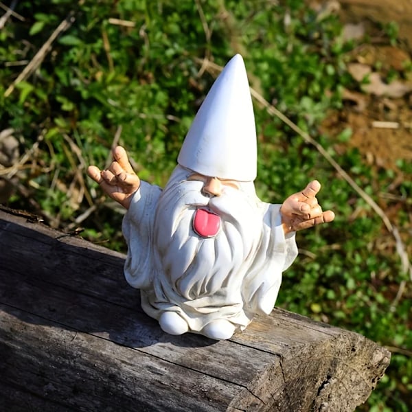 Rocker Gnome Have Statuer Vil Rock Din Fe Garden Og Have Gnomes Udendørs Statuer