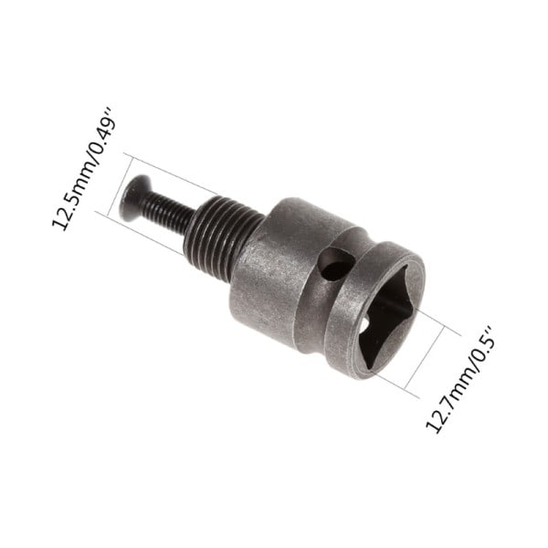 1/2'' Drill Chuck Adaptor For Støtnøkkel Konvertering 1/2-20UNF med 1 Pc Screw 87HB