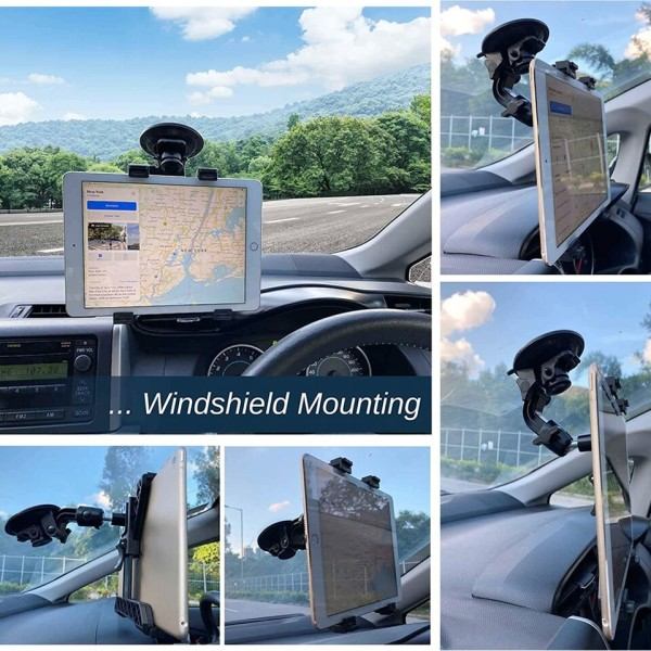 Xnyocn Tablet Bil Holder Stativ Til iPad Air 1 2 Mini 2 3 4 Pro 9.7 10.5 Universal Forrude Bil Mount