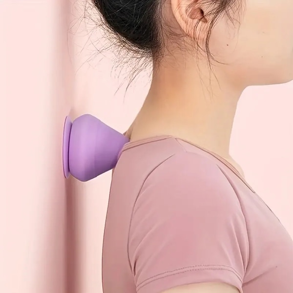 Väggmonterad Fascia Kone Multifunktion Sug Kopp Vägg Massager För Rygg Muskel Avslappning Arm Fot Massager Trigger Point