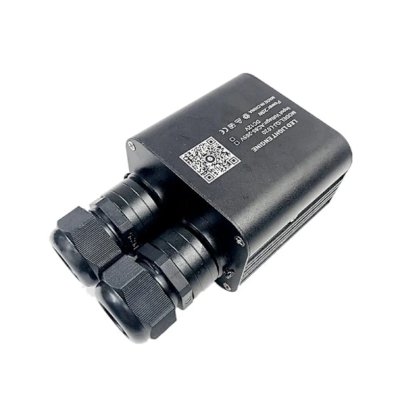 Fiber Optic LED lys Dobbelt Hoved Starry Sky Music Control Car