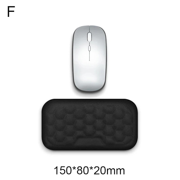 Ergonomisk Tastatur Mus Håndled Hvile Kontor Tastning Beskyttelse Slap af Håndled Hukommelse Skum Musemåtte