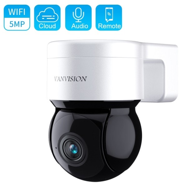 5MP Säkerhet Skydd PTZ IP Kamera WIFI-Intelligent AI personal Spårning-Utomhus Hem Nätverk Video Full Färg övervakning