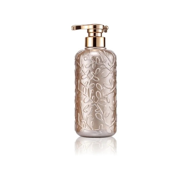 500ml Såpe Dispenser Flasker 3D Løv Preging Design Hånd Skål Flaske For Kjøkken/Bad Tom Dusj Lotion Sjampo flasker