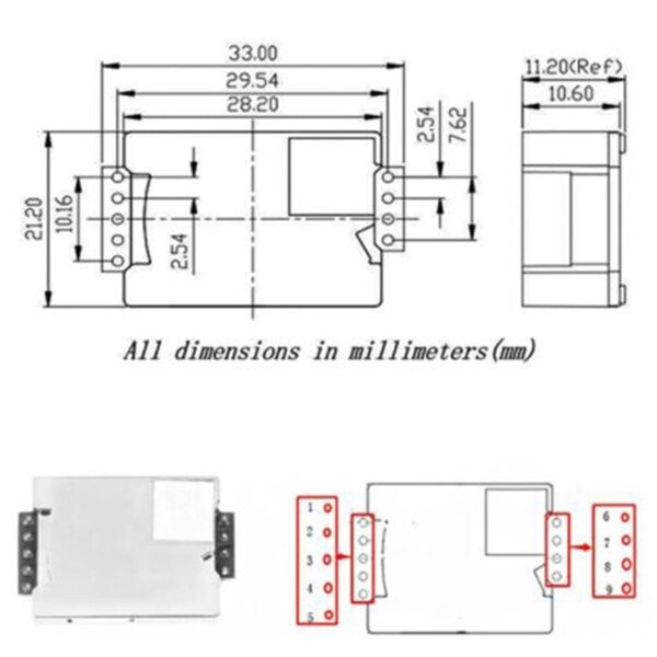 MH-Z19 MH-Z19C IR Infraröd CO2 Sensor Modul Koldioxid Gas Sensor