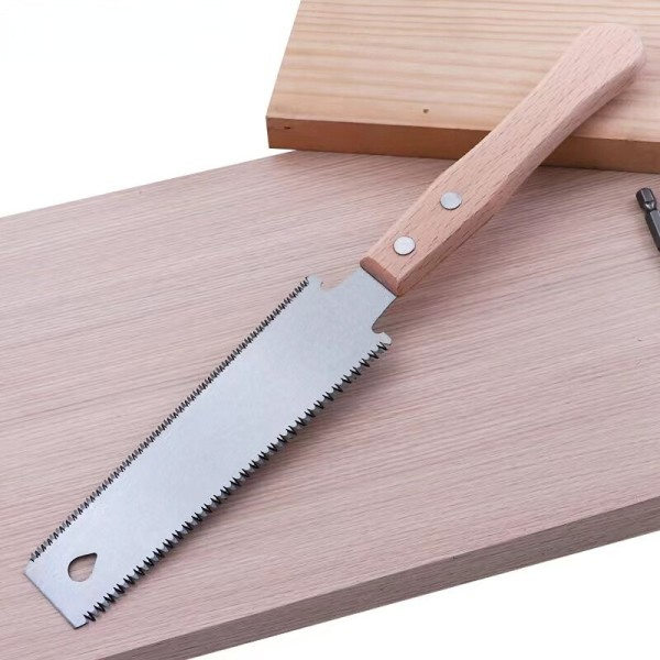 Stål såg dubbeleggad japansk drag såg flexibel blad hand såg