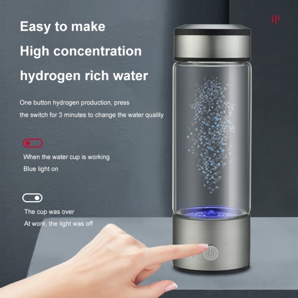 Bærbar hydrogen vann generator 3 minutter modus høy konsentrasjon hydrogen vann generator
