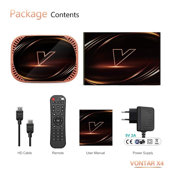 Smart TV Box Android 11 4G 128GB  Wifi  BT AV1 media soitin