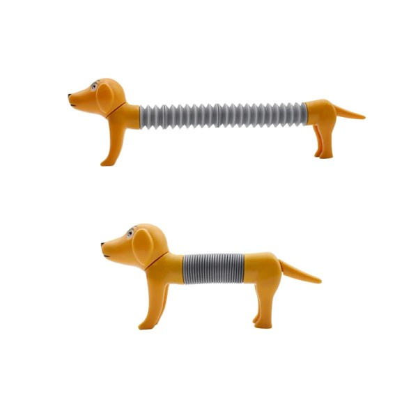 Uutuus Kevät Koira Pop Tubes Sensory Lelu Stressi lievitys palkeet lelut