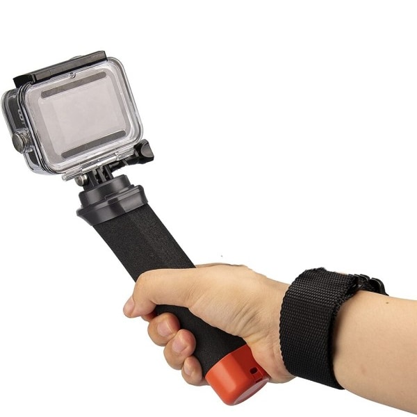 Flytande Hand Grip Action Kamera Halkfritt Handtag Med Wrist Band