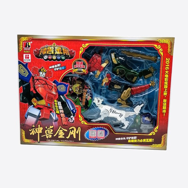 Dinosuar Rangers Super Assembly Sentai Action Figurer Transformation Robot