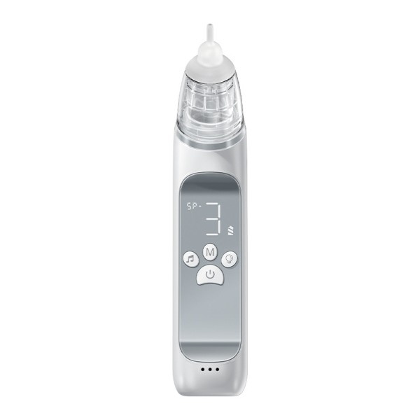 Baby Elektrisk Nasal Aspirator Nos Sug Device med Mat Grade Silicon Munpiece