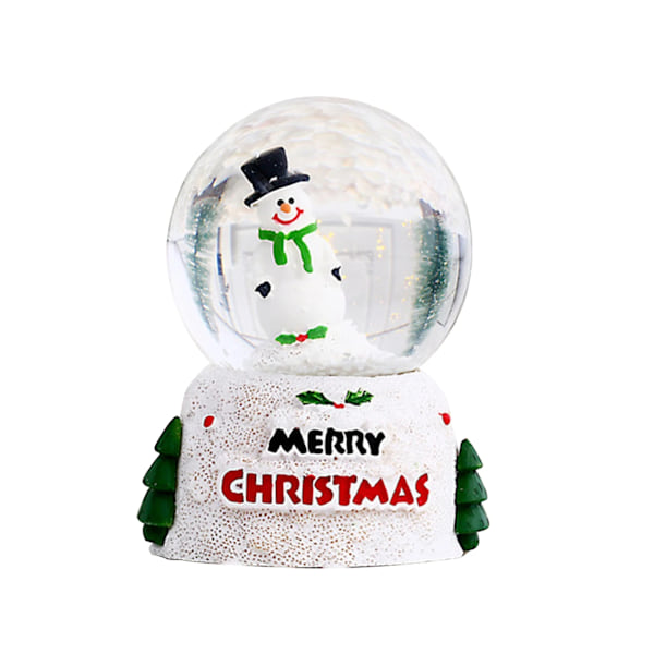 Krystall Kule Natt Lys Krystall Kule Lampe Jule Snø Globe Ornament Natt Lys Krystal Lys