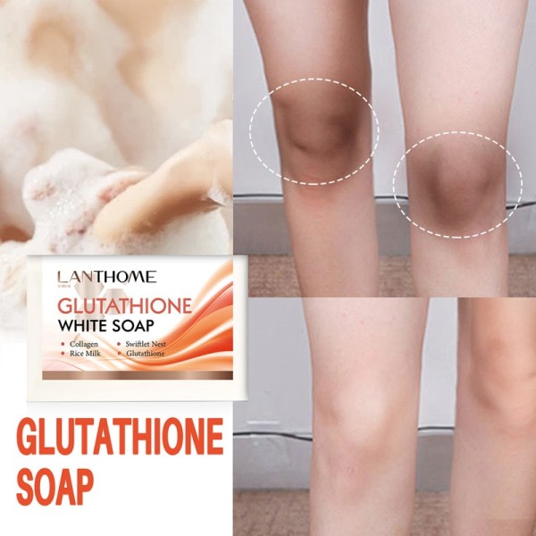 Glutation Hud Hviting Såpe Hånd Såpe Lysere Mørk Underarm Bein Fjern død hud