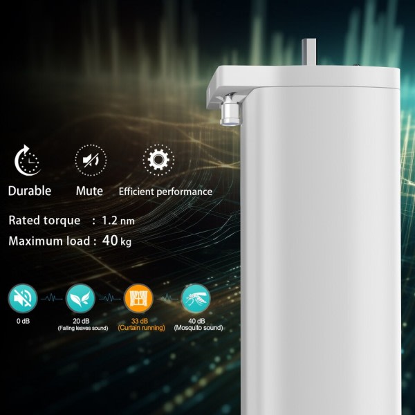 Tuya Zigbee Elektrisk Smart Gardin Motor Intelligent Support Voice Control