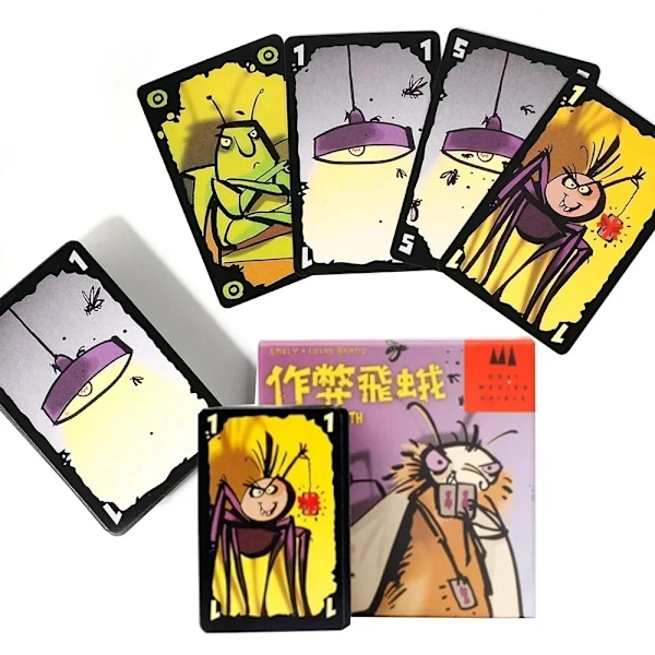 Mogel Motte Moth Cheat Kort Spel