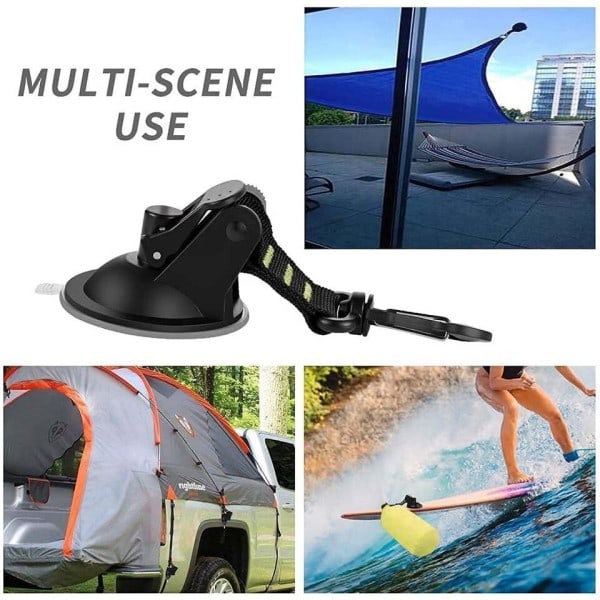 Sug Koppar Camping Set Sugkopp krokar Multifunktionella Sug Tält Sug Kopp krokar