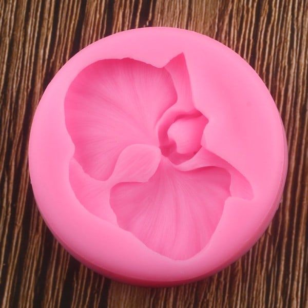 Blomma blom silikon formar fondant choklad gumpaste mögel
