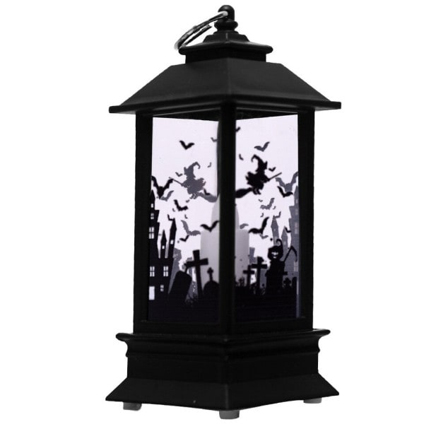 Halloween koristelu Led kynttilät tee valo vintage linna kurpitsa haamu riippuva LED lyhty lamppu