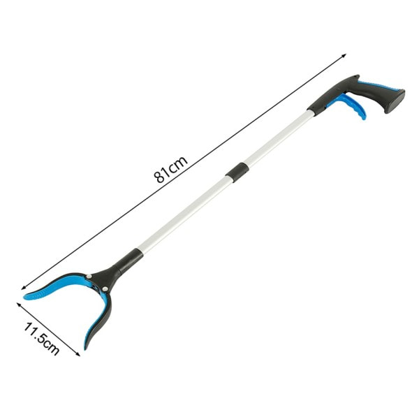Vikbar Skull Reachers Pickers Pick Up Verktyg Gripper Förlängare Grabber Picker Hamfällbar Sop Pick Up Verktyg