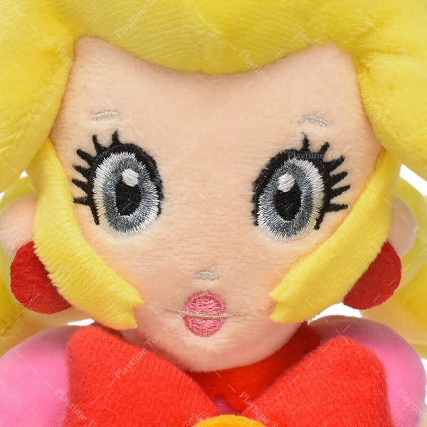 Rosa Princess Fersken Plysj Leker Tegneserie Anime Film Dukker Action Figur Myk Plysj Dukke Leketøy