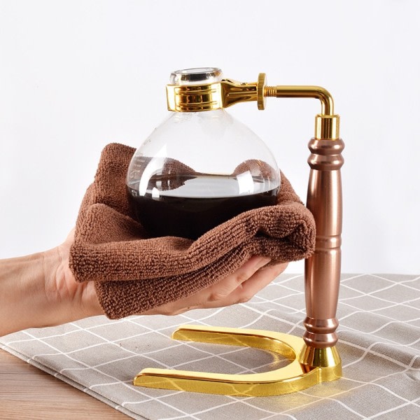 Japansk stil hævert kaffemaskine te hævert kande vakuum kaffemaskine glas type kaffe maskine filter