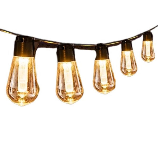 LED Solar String Lights IP65 Vattentät Utomhus Jul Dekoration Glödlampa