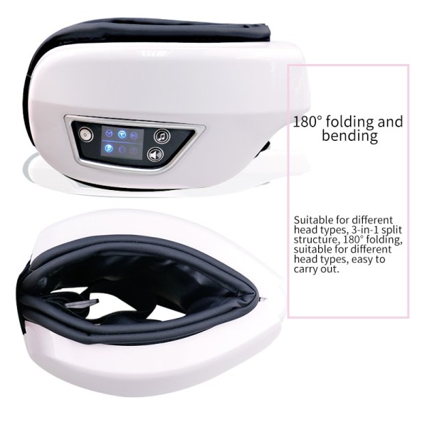Silmä hieronta Lämpö Smart turvatyyny värinä silmän hoito kompressointi Bluetooth silmä hieronta