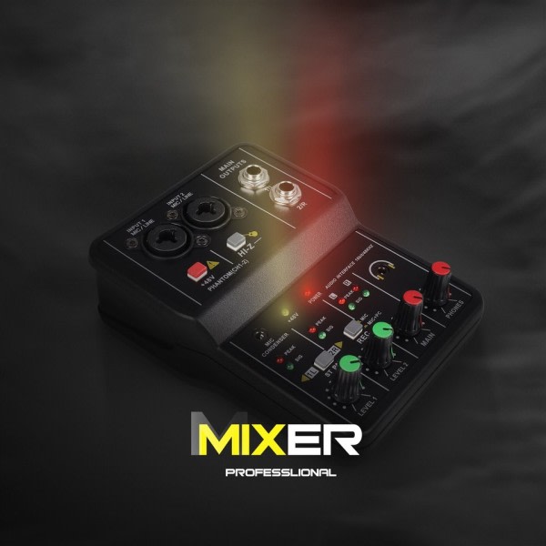 Lyd Mixer Studio Power Lyd Effekter Interface Musik Til Live Show Omkodning Stage Party