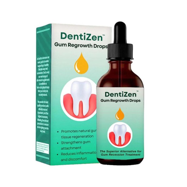 30ml Dentizen Gum Återväxt Droppar Lättande Munn Periodontal Gum Smärta Behandling