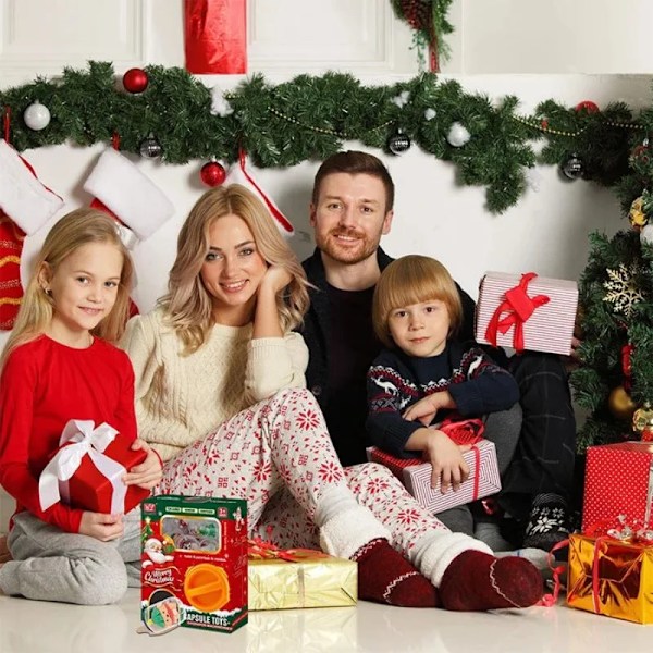 Barn's Äggfångare Jul Twister Jul Tema Kapsel Dockor Fångst Dockor Leksaker
