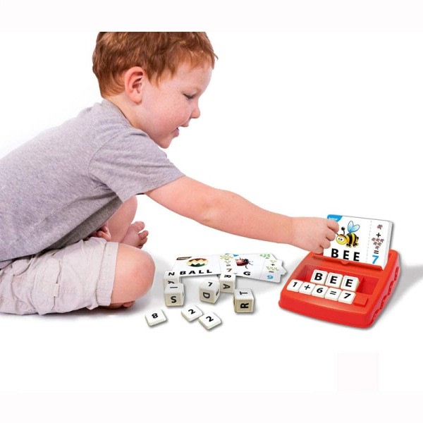 Barn's pedagogiska leksaker understödjande alfabet räknespel för pojkar och flickor 4-12 år gåva leksaker