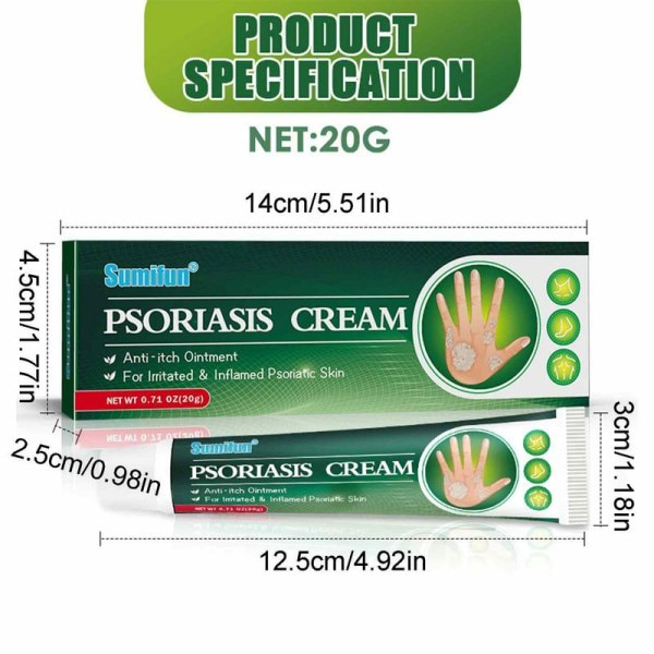 Hud creme Anti-kløe salve hud effektiv udslæt creme lindrer kløende hud mos creme