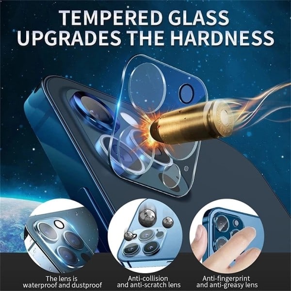 3D HD taka kamera lasi suojat iPhone 14 Pro Max  objektiivi suojalasi